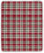 CHIFIGNO Comfy Blanket Classic Christmas Red Plaid Throw Blanket for Couch Colorful Throw Blanket Warm Blankets for Bedroom Sofa Couch Floor, 50 x 60 Inch