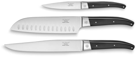 Lou Laguiole Pro - Set 3 couteaux de chef