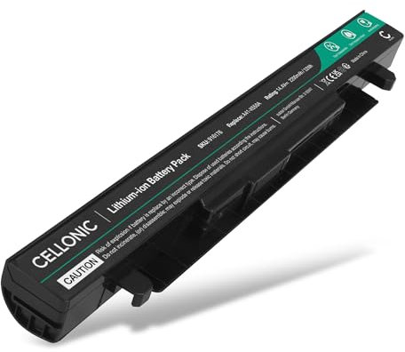 CELLONIC Battery Compatible with ASUS X550C, R510L, X550CC, F550C, X552C, R510J 2200mAh 14.4V - 14.8V