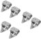 HOMSFOU 6 Pièces Charnières De Remplacement De Porte Charnières De Garage Accessoires De Porte De Garage Charnières Quincaillerie De Porte De Garage Robuste Charnière De Porte De Garage