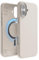 elago Magnetic Silicone Case Compatible with iPhone 16 Plus Case 6.7 Inch Compatible with All MagSafe Accessories - Built-in Magnets, Soft Grip Silicone, Shockproof (Stone)