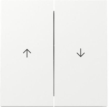 Gira 329470 Wippe Reinweiß glänzend 2-Fach