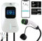 LEISHENG ENERGY EV Charger, 22kW 32A 380V Electric Car Charger with 5 Metres Type 2 Charging Cable, 4.3 LED Display, IP65 Waterproof