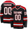 XYYYHTL Personalisiertes Eishockey Trikot Herren Damen Gestalten Sie Ihr Hockey Trikots mit Ihrem Namen/Team/Nummer
