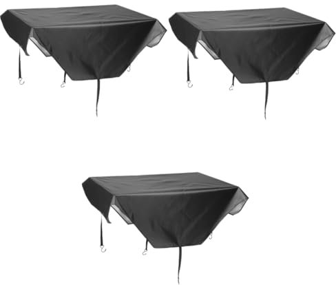 MAGICLULU 3 Piezas De Cubierta para Aire Acondicionado De Exterior Kit De Cubierta para Aire Acondicionado A Gas Secadora Cinta Aislante para Clima Lona Impermeable Aire Acondicionado