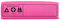 Thomatex® KFZ Kombitasche (3in1) 2024/2025 [DIN 13164-2022] – Lange Haltbarkeit – Erste-Hilfe-Set mit Warndreieck & Warnweste – Pink