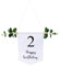 Toyvian 1 Stück Geburtstagsfahne Geburtstagsbanner -Geburtstags-Flagge Babyparty-Banner wandverkleidung wand polsterung Banner im einfachen Stil Hintergrund Wanddekoration Holz