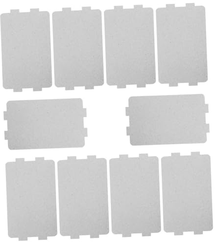 OUNONA 10stücke Wellenleiterabdeckung Für Mikrowelle Hitzebeständige Glimmerplatte Mikrowellenzubehör Glimmerplatte Für Mikrowellenherd Wiederverwendbar Für Haushaltsgeräte