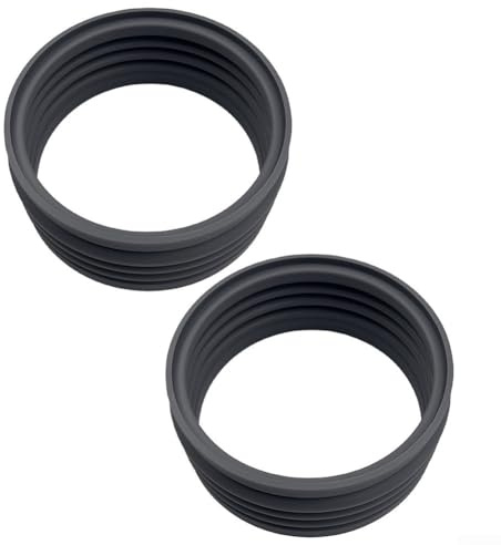 Soffietto in silicone compatibile con macinacaffè 9155, progettato per un uso a lungo termine e una preparazione costante del caffè (2 pezzi)