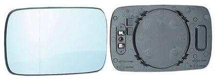 Alkar 6471849 Spiegelglas, Außenspiegel, blau | Kompatibel mit: BMW 3, 3 Compact, 3 Touring