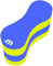 Megaform Erwachsene Senior Pull Buoy, blau/Gelb, One Size