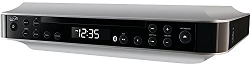 iLive Electronics iKBC384S Bluetooth Under the Cabinet Radio with CD Player