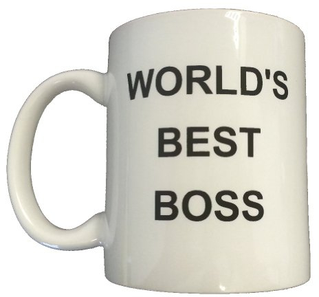 Michael Scott's World's Best Boss Coffee Mug
