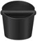 Yolococa Espresso Coffee Knock Box Container for Coffee grounds black