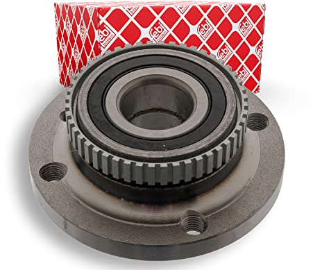 febi bilstein 04044 Radlagersatz mit Radnabe und ABS-Impulsring, 1 Stück | Kompatibel mit: BMW 3, 3 Cabriolet, 3 Touring, Z1 Roadster