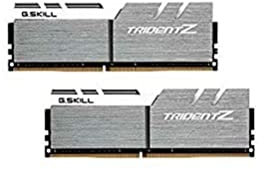 GSkill F4-3200C16D-16GTZKW Memoria RAM da 2 x 8 GB, DDR4, 3200 MHz, CL16, Kit 2 Pezzi, Nero