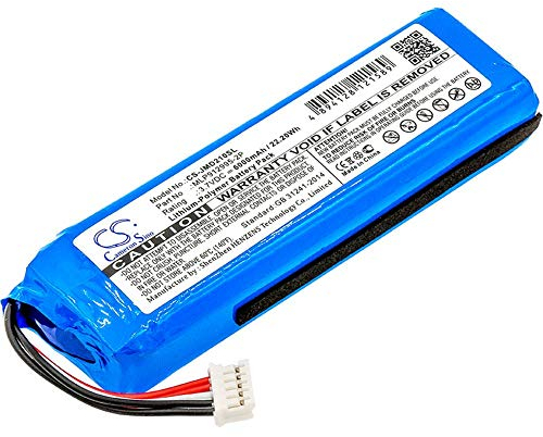 CS-JMD210SL Battery 6000mAh compatible with [JBL] Charge 2 Plus, Charge 2+ replaces GSP1029102, for MLP912995-2P