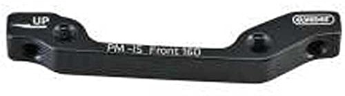 Elvedes Adapter PM – is Ø180 mm vorne + Ø160 mm hinten Unisex Erwachsene, schwarz