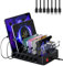Acocodi USB Ladestation Multi Dock 6 Ports 68W Smart Schnellladedockstation für mehrere Geräte, kompatibel für Phones lPad lwatch Stand Tablet Mehrere Geräte (6 Kabel inklusive)