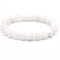 Miracles Minéraux Bracelet perle ronde 8 mm, pierre naturelle, création artisanale française, plus de 80 choix (Pierre de lune 8 mm)