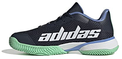 adidas Herren Barricade k Sneaker, Legend Ink/FTWR White/Blue Fusion, 36 EU
