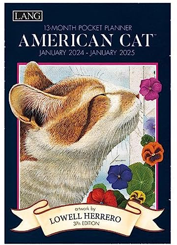 LANG American Cat™ Monatsplaner 2024 (24991003156)