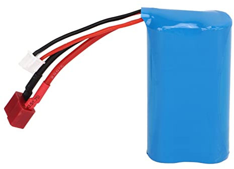 Shanrya Batterie au Lithium RC, Prise Fiable de Batterie au Lithium-ION 7.4V 1500MAH 15C pour F39 pour Avion RC pour T39