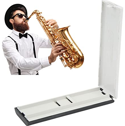 Reed Guard Klarinette, ABS-Universal-Saxophonblatthalter, Klarinettenblatthalter, Schützender Einzelhalter Für Alle Klarinetten- Und Saxophon-Zubehörteile