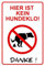 Prolac – 2x 'Kein Hundeklo' Schild – Sicherheit und Stil – Robustes PVC-Hartschaum – Freilaufender Hund Design – 30x20cm – Wetterbeständig – Einfache Anbringung – Klare Botschaft – Deutsche Qualität