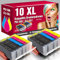 MS Point 10 kompatible Druckerpatronen PGI-550 CLI-551 mit Chip und Füllstandsanzeige für Canon Pixma IP7200 IP7250 IP8700 IP8750 IX6800