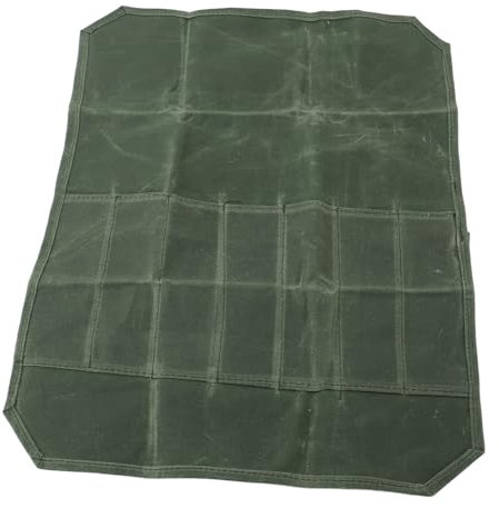 Borsa per Coltelli Chef, Porta Coltelli Impermeabile Multi-slot per il Campeggio Viaggio (OD Verde)