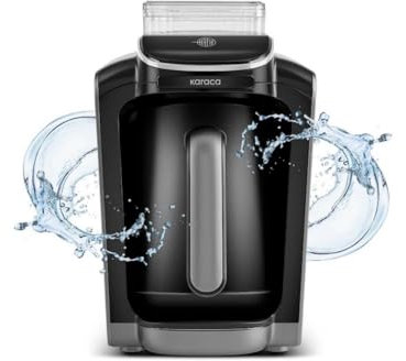 KARACA Hatır Aqua Automatische Türkische Kaffeemaschine mit Wassertank Galaxy Grey