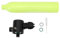 AKLOSIPY Cilindro de Oxígeno de Buceo Portátil de 0.5L con Manómetro para Snorkel y Actividades Submarinas (GREEN)