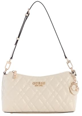 GUESS Isemay Shoulder Bag, Off-white, One Size, Isemay Shoulder Bag