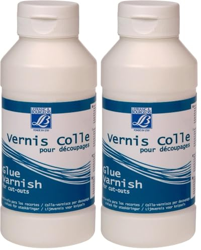Lefranc Bourgeois Vernis Colle 237ml (Lot de 2)
