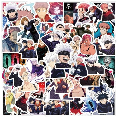 YOGARTH 105 Stück Anime Aufkleber, Kawaii Anime Movie Sticker Set, Wasserfeste Aufkleber Vinyl für Gitarren Scrapbook Gepäck Laptop Skateboards Kinder Erwachsene (C)