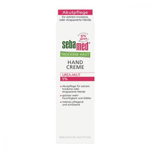 Sebamed Trockene Haut 5% Urea akut Handcreme, 75 ml
