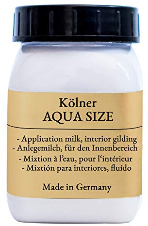 Credo-Blattgold Kölner Aqua Size - Anlegemilch 50 ml