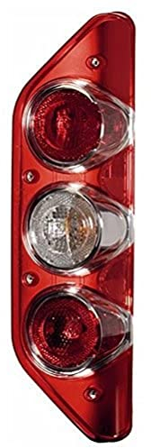 HELLA Rückleuchte - Caraluna Modular - Glühlampe - 12V - Anbau/geschraubt - ECE - Lichtscheibenfarbe: rot/glasklar - Stecker: Flachstecker - links - Menge: 1 - 2VP 343 520-011