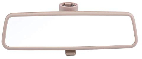 KIMISS Auto Rückspiegel 3B0857511G,Universal Innenspiegel Rückspiegel Weitwinkel Sicherheitsspiegel Zusatzspiegel für B5 MK4 1999-2005 (Beige)