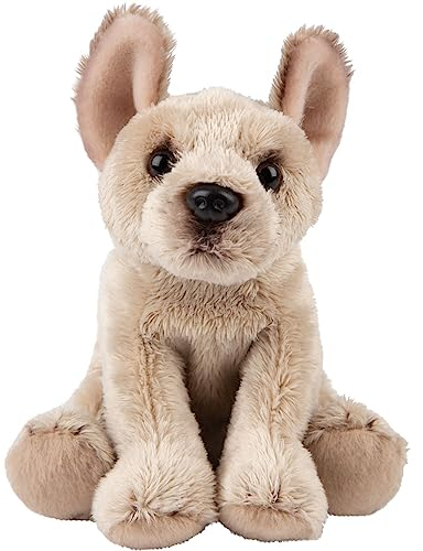 Suki Gifts 12134 Naturgetreue Französische Bulldogge Hund Kuscheltier, mehrfarbig
