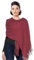 Moschen-Bayern Pashmina Stola Damen für Abendkleid Kaschmirstola Kaschmir Schal Umhang Paschmina - Bordeauxe Weinrot