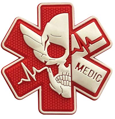Patches Klett Erste Hilfe Medic IFAK Patch Klett Klettbänder Militär Aufkleber für Rucksäcke, Hut, Jacke