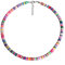 Holibanna Boho Choker Halskette Polymer Clay Choker Beach Party Halskette für Frauen Schmuck (Bunt 6Mm)
