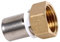 PB TUB Raccord PER à sertir droit - Ecrou tournant 20x27 - Ø12 - Raccord et tube