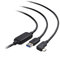 Cable Matters Active USB C Cable 7.5m for Oculus Quest 2 Headset (USB-A to USB-C Active Cable Compatible with The Oculus Link Cable Feature) in Black – 7.5 Meters