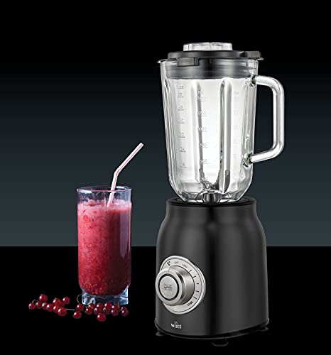 WITT WCB1200B Classic Blender, Steel, Black