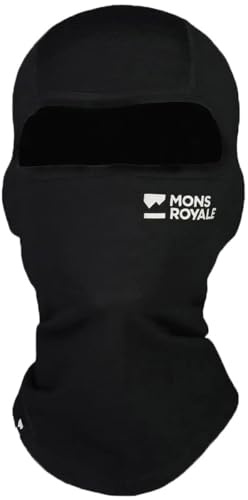 Mons Royale B3 Balaclava, Black, L-XL