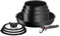 Tefal Ingenio Unlimited On - Juego de Sartén 28 cm + 3 Cazos 16/18/20 cm + 3 Tapas + Mango extraíble, Apto inducción, antiadherentes, Thermo-signal, sin PFOA, apto lavavajillas y horno