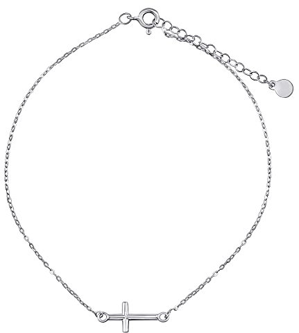SILVEGO - ZT200770A - Bracelet de Cheville - Argent 925/1000 - Croix